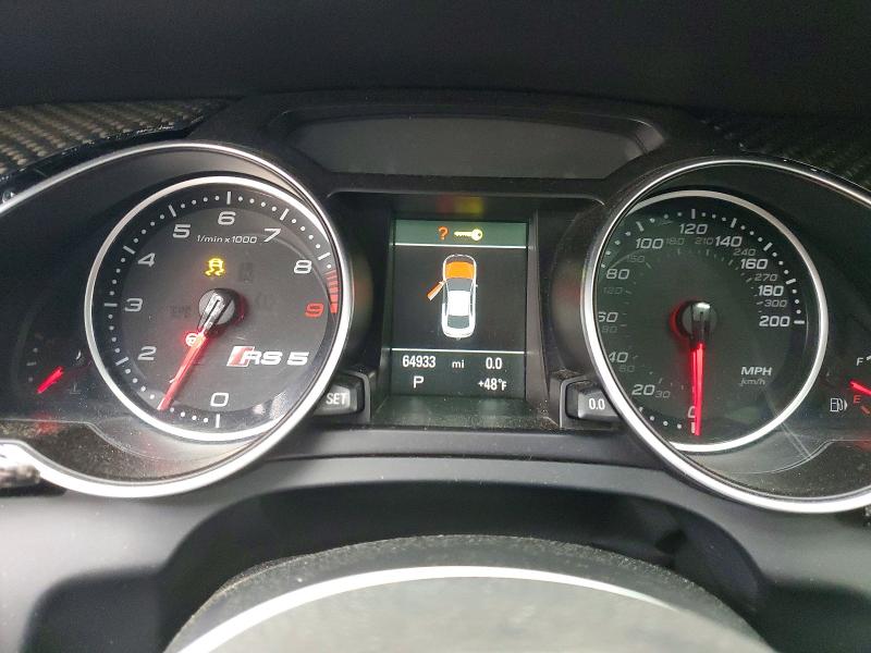 2013 Audi Rs5 მანქანა იყიდება აუქციონზე, vin: WUAC6AFR6DA901318, აუქციონის ნომერი: 78676955