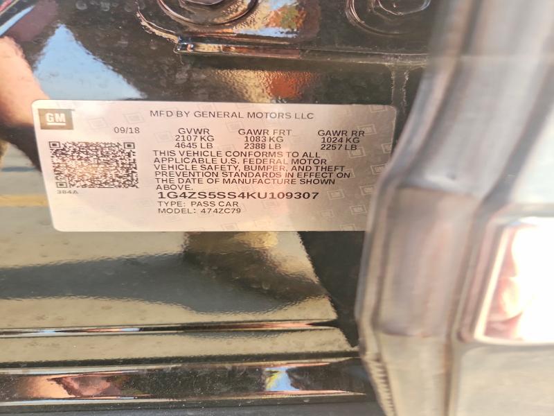 Aukcja sprzedaży 2019 Buick Lacrosse, vin: 1G4ZS5SS4KU109307, numer aukcji: 46669056