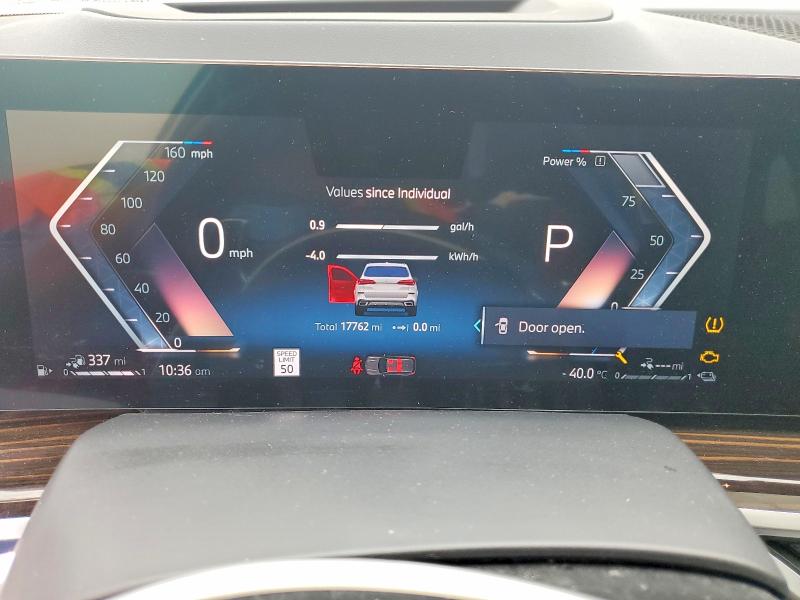 47894136 :رقم المزاد ، 5UX43EU01S9Y60695 vin ، 2025 Bmw X5 مزاد بيع
