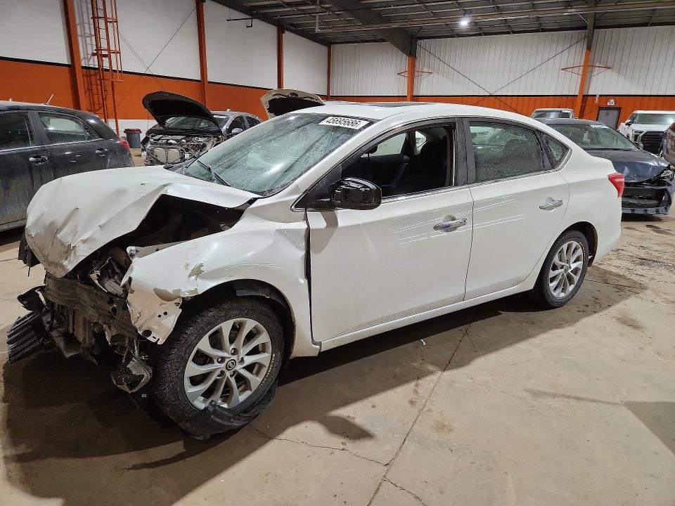 45695686 :رقم المزاد ، 3N1AB7APXGL669766 vin ، 2016 Nissan Sentra 1.8 S 4dr مزاد بيع