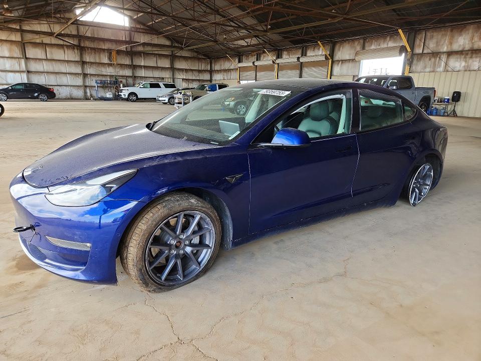 Продажа на аукционе авто 2022 Tesla Model 3, vin: 5YJ3E1EB8NF342769, номер лота: 79359755