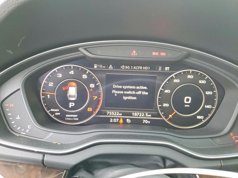 2019 Audi Q5 მანქანა იყიდება აუქციონზე, vin: WA1BNAFY6K2079740, აუქციონის ნომერი: 45597626