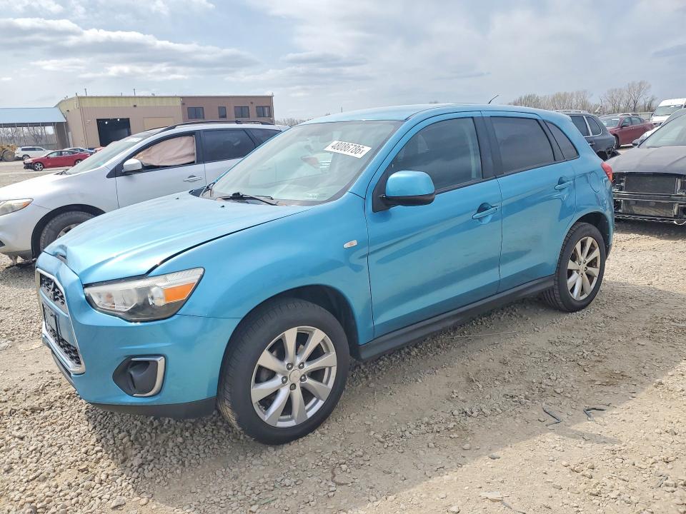 2014 Mitsubishi Outlander Sport მანქანა იყიდება აუქციონზე, vin: 4A4AR3AU5EE023421, აუქციონის ნომერი: 48086786