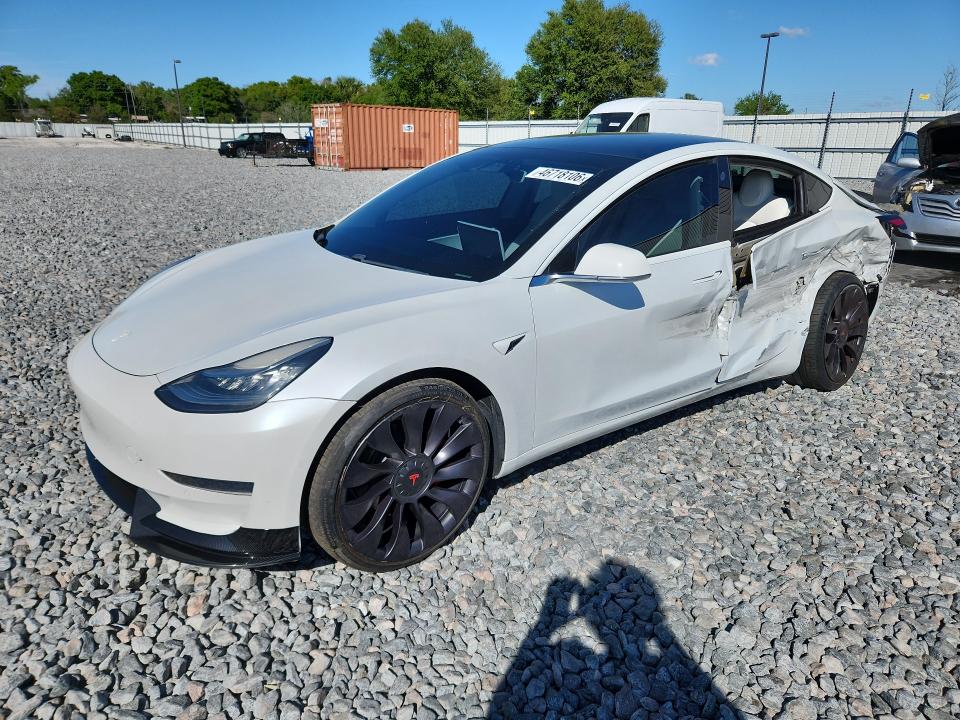 Auction sale of the 2020 Tesla Model 3, vin: 5YJ3E1EA0LF741261, lot number: 46718106