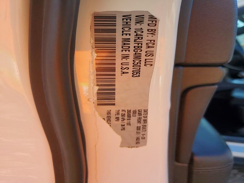 41644416 :رقم المزاد ، 1C4RJFBG5NC119086 vin ، 2022 Jeep Grand Cherokee مزاد بيع