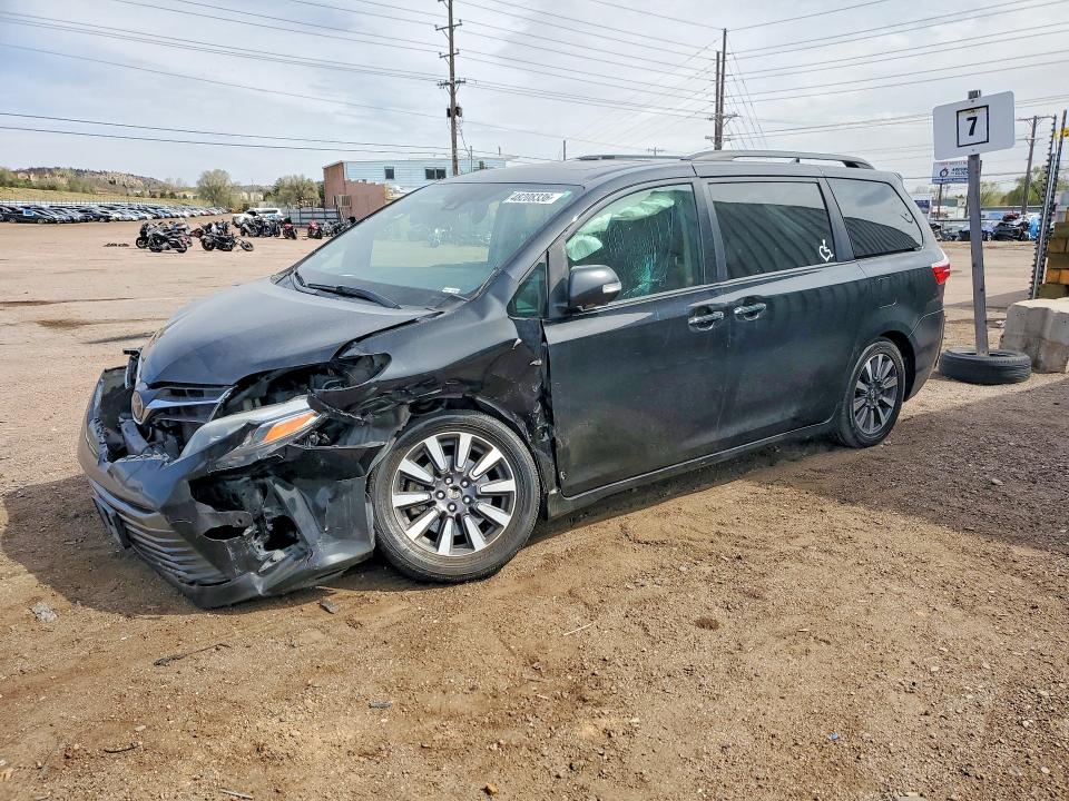 2019 Toyota Sienna მანქანა იყიდება აუქციონზე, vin: 5TDDZ3DC4KS223803, აუქციონის ნომერი: 48208336