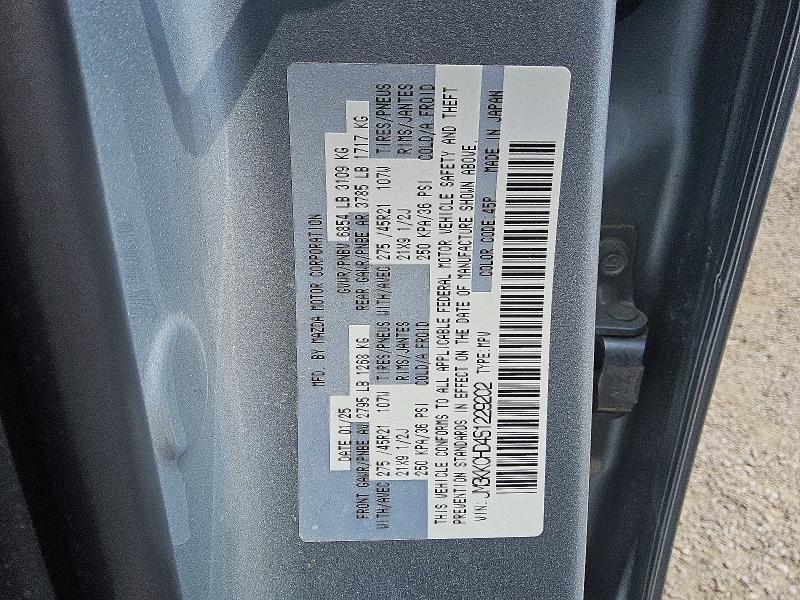Продаж на аукціоні авто 2025 Mazda Cx-90, vin: JM3KKCHD4S1229202, номер лоту: 46211446