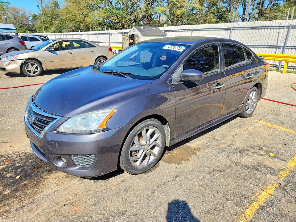2013 Nissan Sentra მანქანა იყიდება აუქციონზე, vin: 3N1AB7AP0DL796845, აუქციონის ნომერი: 45681756