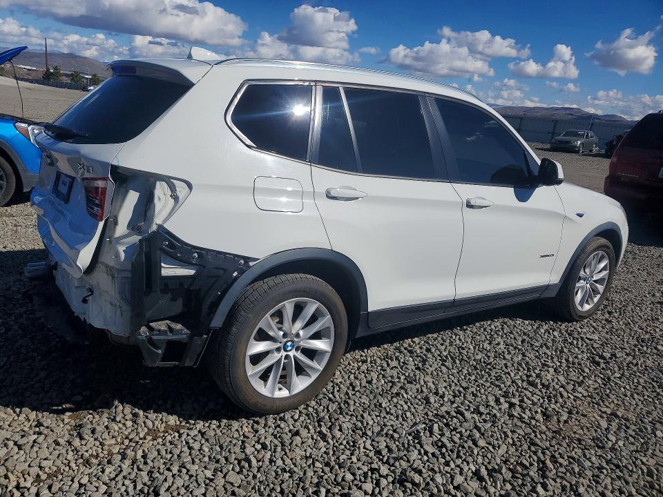 2017 Bmw X3 მანქანა იყიდება აუქციონზე, vin: 5UXWX9C57H0T06589, აუქციონის ნომერი: 74498375