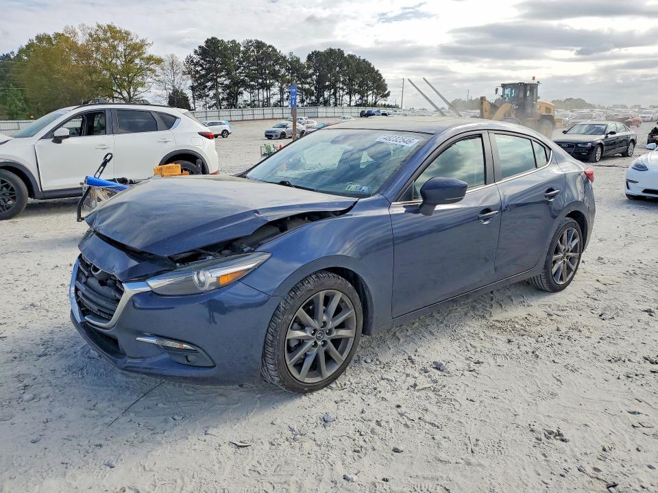 2018 Mazda 3 მანქანა იყიდება აუქციონზე, vin: 3MZBN1W36JM244233, აუქციონის ნომერი: 48232546