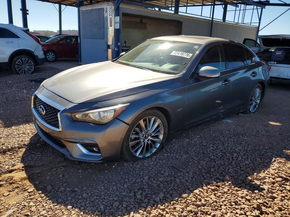 47419776 :رقم المزاد ، JN1EV7AP7KM513353 vin ، 2019 Infiniti Q50 مزاد بيع