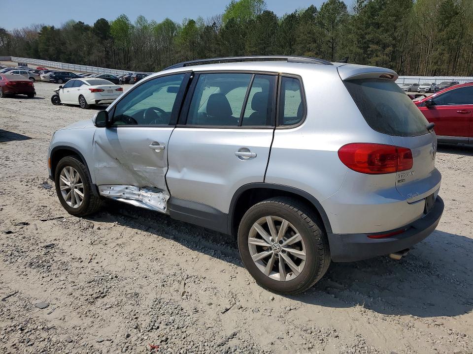 Aukcja sprzedaży 2018 Volkswagen Tiguan Limited, vin: WVGAV7AX9JK001644, numer aukcji: 46851256