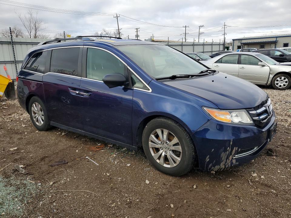 46907726 :رقم المزاد ، 5FNRL5H64EB072073 vin ، 2014 Honda Odyssey مزاد بيع