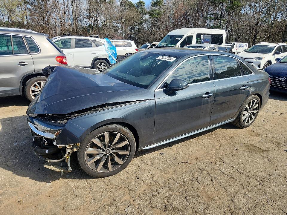 Продажа на аукционе авто 2021 Audi A4, vin: WAUABAF41MN012615, номер лота: 79951535