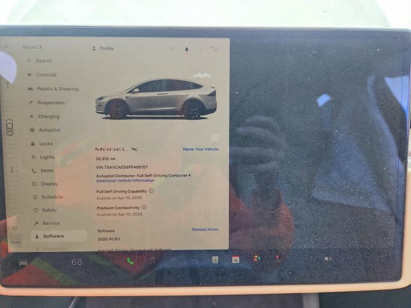 Aukcja sprzedaży 2023 Tesla Model X, vin: 7SAXCAE56PF400157, numer aukcji: 46000766