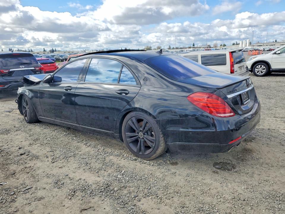 2015 Mercedes-benz S მანქანა იყიდება აუქციონზე, vin: WDDUG8CB3FA094571, აუქციონის ნომერი: 79546295