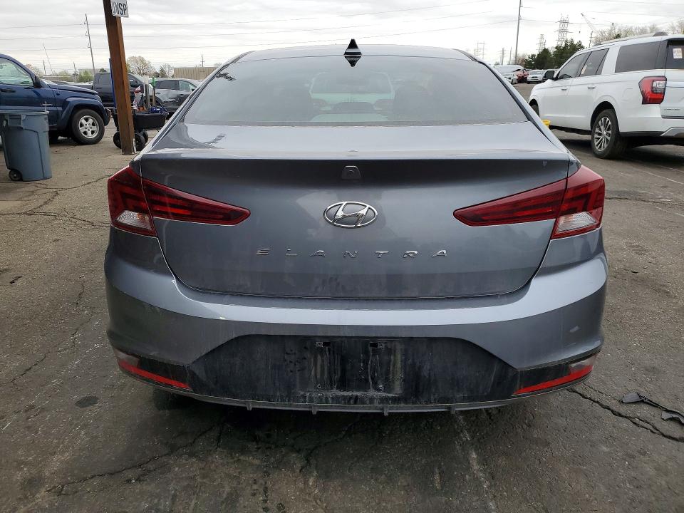 2019 Hyundai Elantra მანქანა იყიდება აუქციონზე, vin: KMHD84LF7KU820780, აუქციონის ნომერი: 47548166