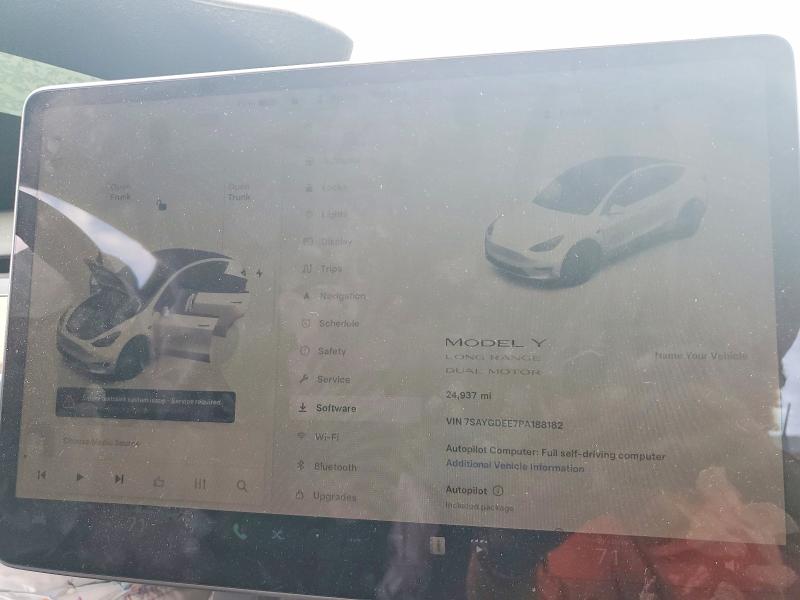 Продаж на аукціоні авто 2023 Tesla Model Y, vin: 7SAYGDEE7PA188182, номер лоту: 79733275