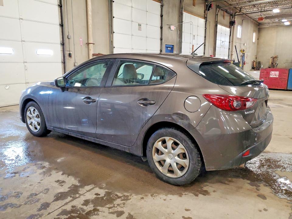 46493176 :رقم المزاد ، 3MZBM1K72FM183434 vin ، 2015 Mazda 3 مزاد بيع