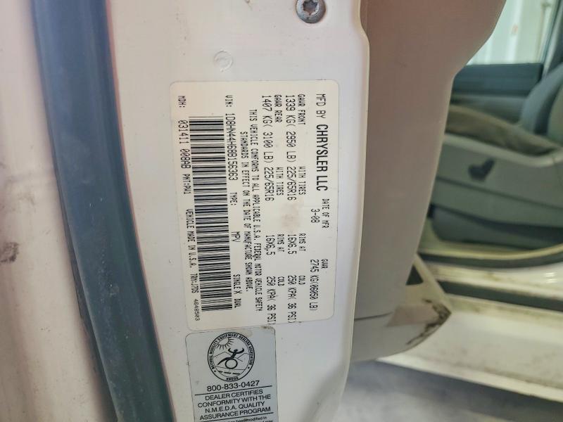 46639606 :رقم المزاد ، 1D8HN44H68B156363 vin ، 2008 Dodge Grand Caravan مزاد بيع