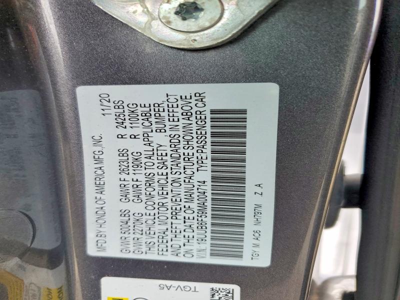 Продаж на аукціоні авто 2021 Acura Tlx, vin: 19UUB6F59MA004714, номер лоту: 41615156