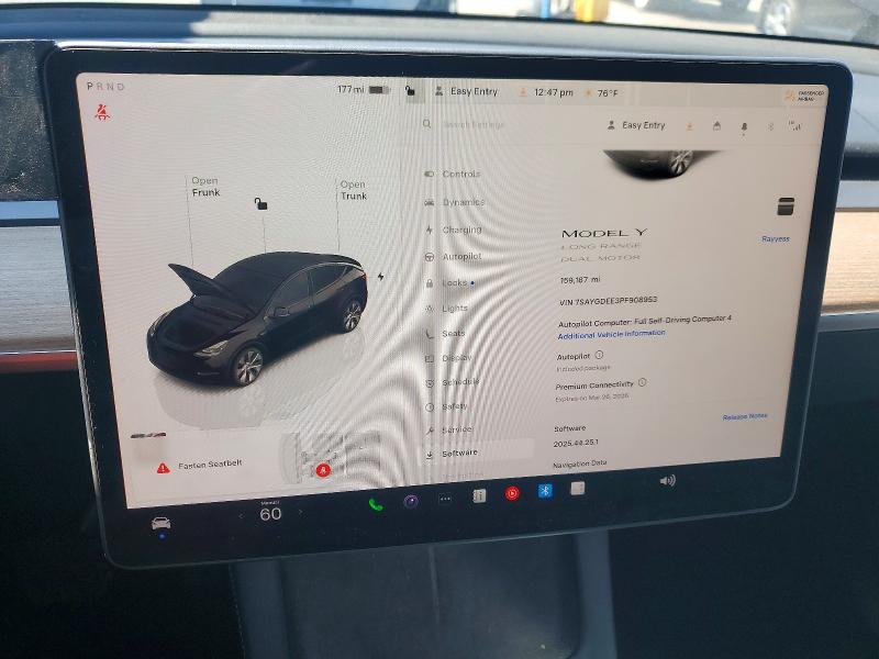 Aukcja sprzedaży 2023 Tesla Model Y, vin: 7SAYGDEE3PF908953, numer aukcji: 79594435