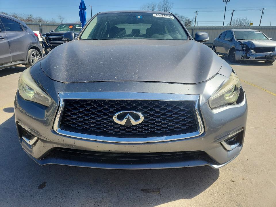 45971806 :رقم المزاد ، JN1EV7AR3JM445035 vin ، 2018 Infiniti Q50 مزاد بيع
