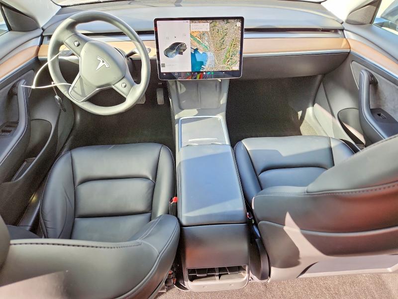 2021 Tesla Model 3 მანქანა იყიდება აუქციონზე, vin: 5YJ3E1EB4MF015199, აუქციონის ნომერი: 45705046