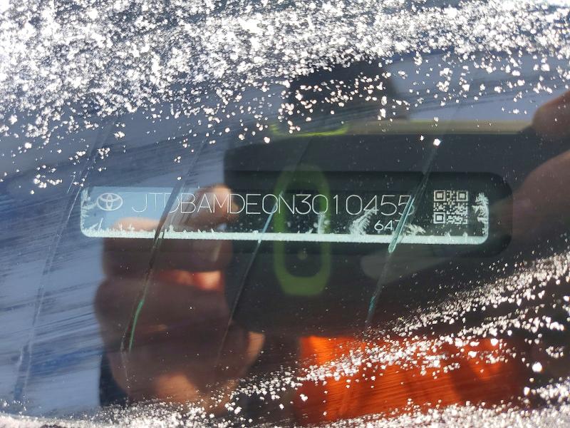Aukcja sprzedaży 2022 Toyota Corolla, vin: JTDBAMDE0N3010455, numer aukcji: 46814146