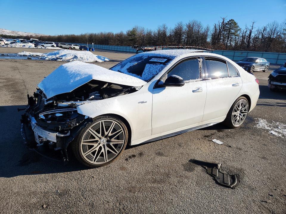 45748446 :رقم المزاد ، W1KAF8HB0RR157209 vin ، 2024 Mercedes-benz C مزاد بيع
