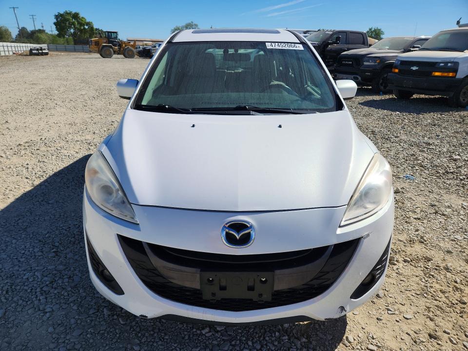 2012 Mazda 5 მანქანა იყიდება აუქციონზე, vin: JM1CW2DL2C0102786, აუქციონის ნომერი: 47452066