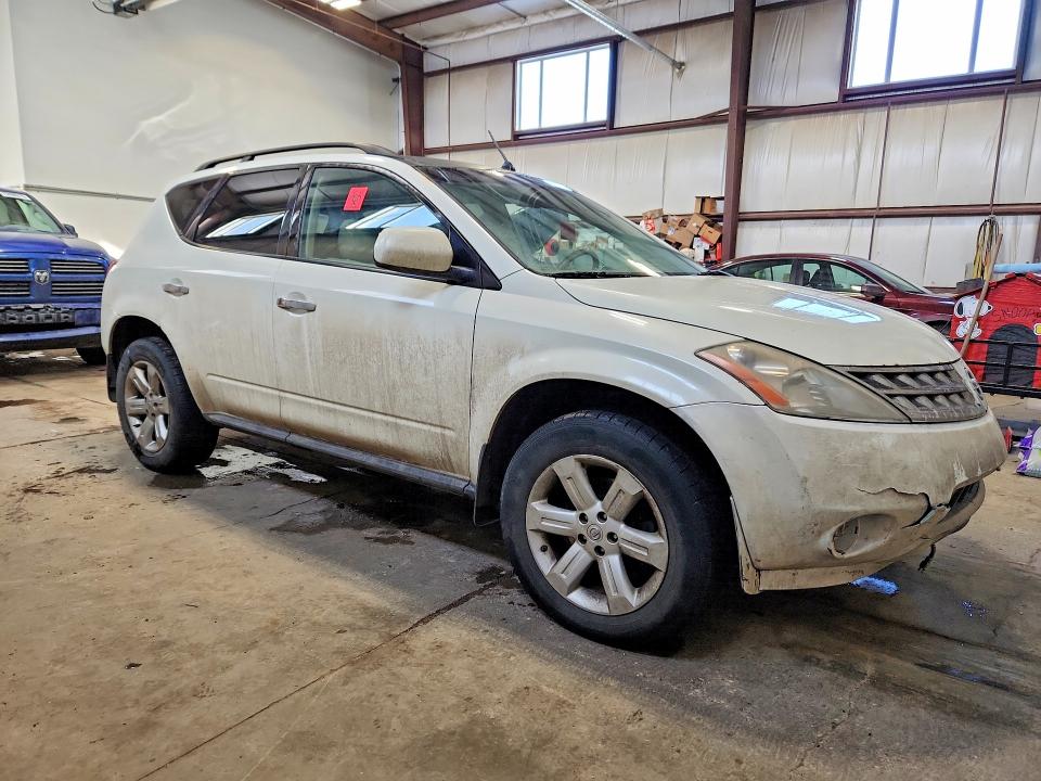 2007 Nissan Murano მანქანა იყიდება აუქციონზე, vin: JN8AZ08W57W659948, აუქციონის ნომერი: 79600585