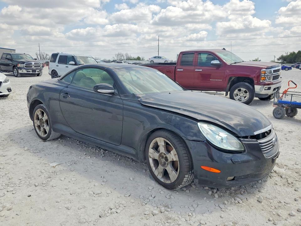 47366356 :رقم المزاد ، JTHFN48Y730038910 vin ، 2003 Lexus Sc 430 مزاد بيع