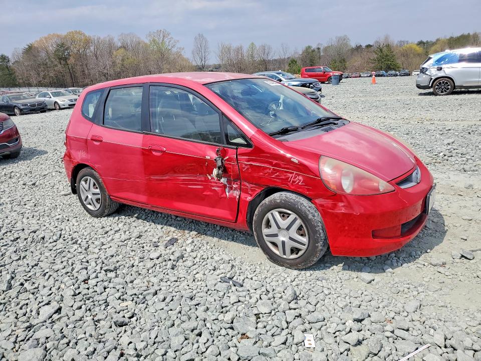 2007 Honda Fit მანქანა იყიდება აუქციონზე, vin: JHMGD38487S045616, აუქციონის ნომერი: 47449586
