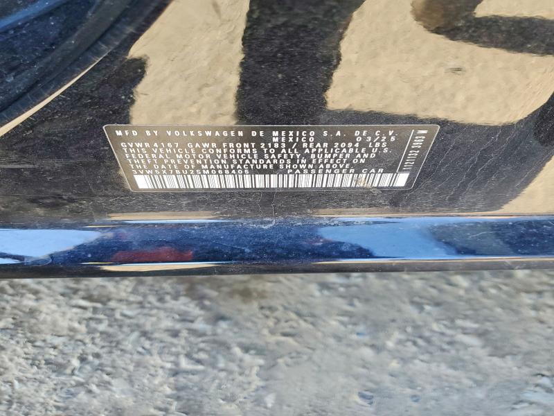 Продажа на аукционе авто 2025 Volkswagen Jetta, vin: 3VW5X7BU2SM068405, номер лота: 46742136