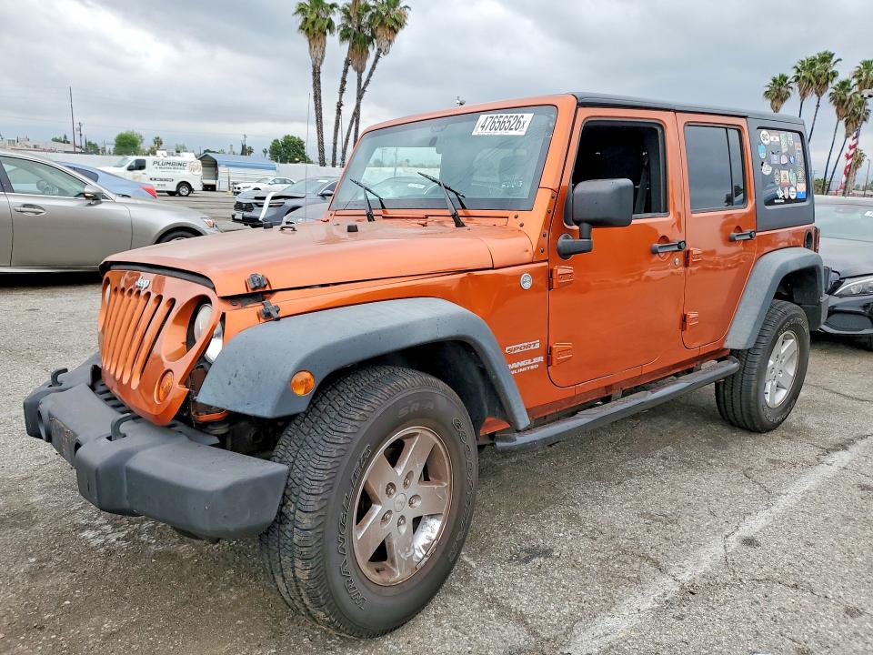 47656526 :رقم المزاد ، 1J4BA3H14BL501344 vin ، 2011 Jeep Wrangler Unlimited مزاد بيع