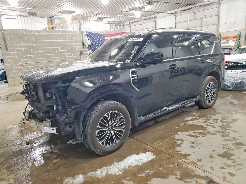 45452626 :رقم المزاد ، JN8AY3EB5S9100705 vin ، 2025 Nissan Armada مزاد بيع