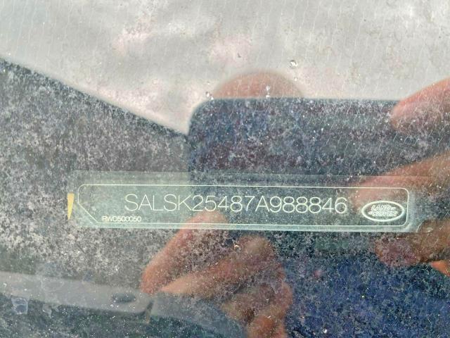 Aukcja sprzedaży 2007 Land Rover Range Rover Sport, vin: SALSK25487A988846, numer aukcji: 47356976