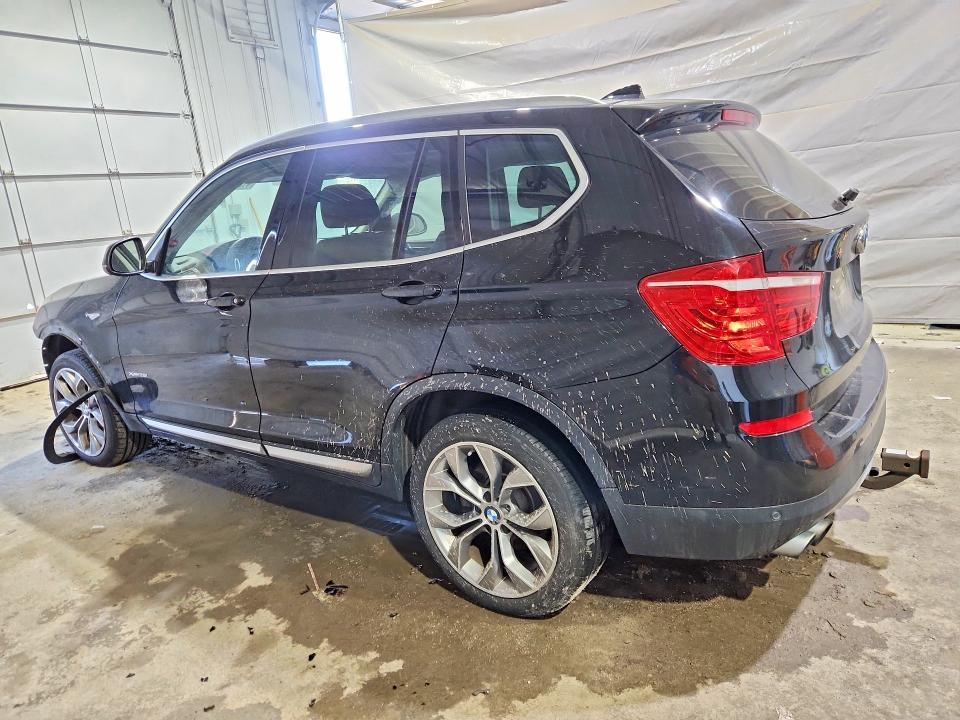 2017 Bmw X3 მანქანა იყიდება აუქციონზე, vin: 5UXWX9C38H0W70132, აუქციონის ნომერი: 41596996