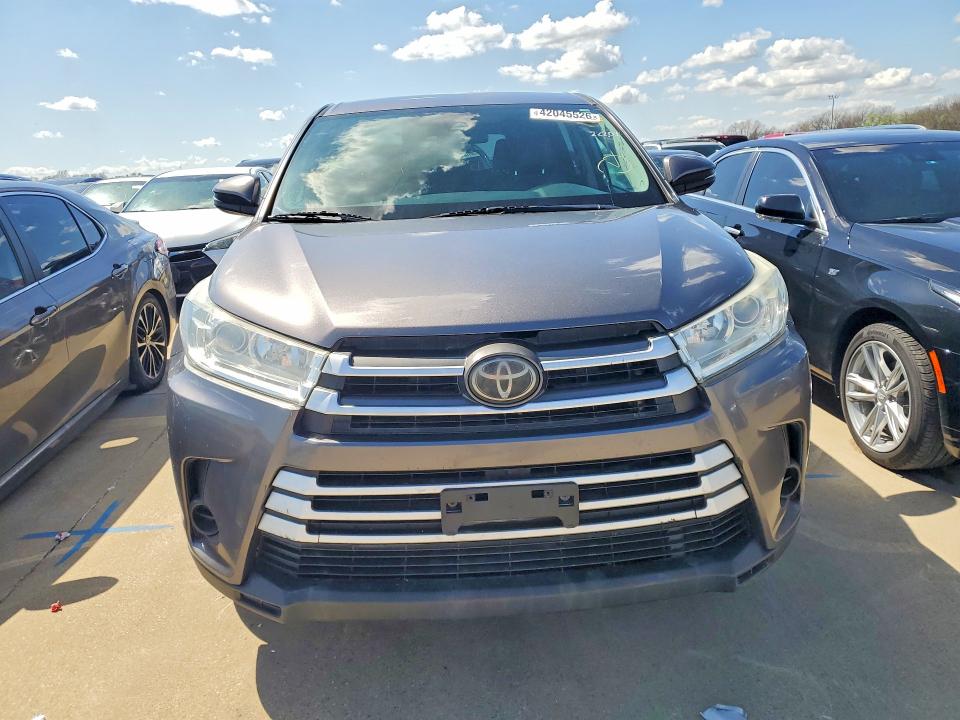2019 Toyota Highlander მანქანა იყიდება აუქციონზე, vin: 5TDZZRFH2KS298517, აუქციონის ნომერი: 42045526