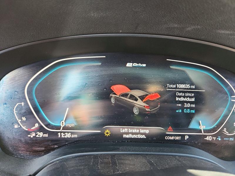 79709395 :رقم المزاد ، WBAJA9C04LCD29188 vin ، 2020 Bmw Motorrad 530e مزاد بيع