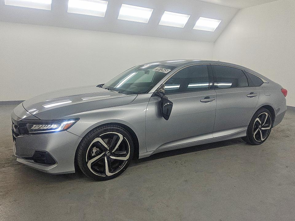 Aukcja sprzedaży 2021 Honda Accord, vin: 1HGCV1F3XMA075862, numer aukcji: 79512645
