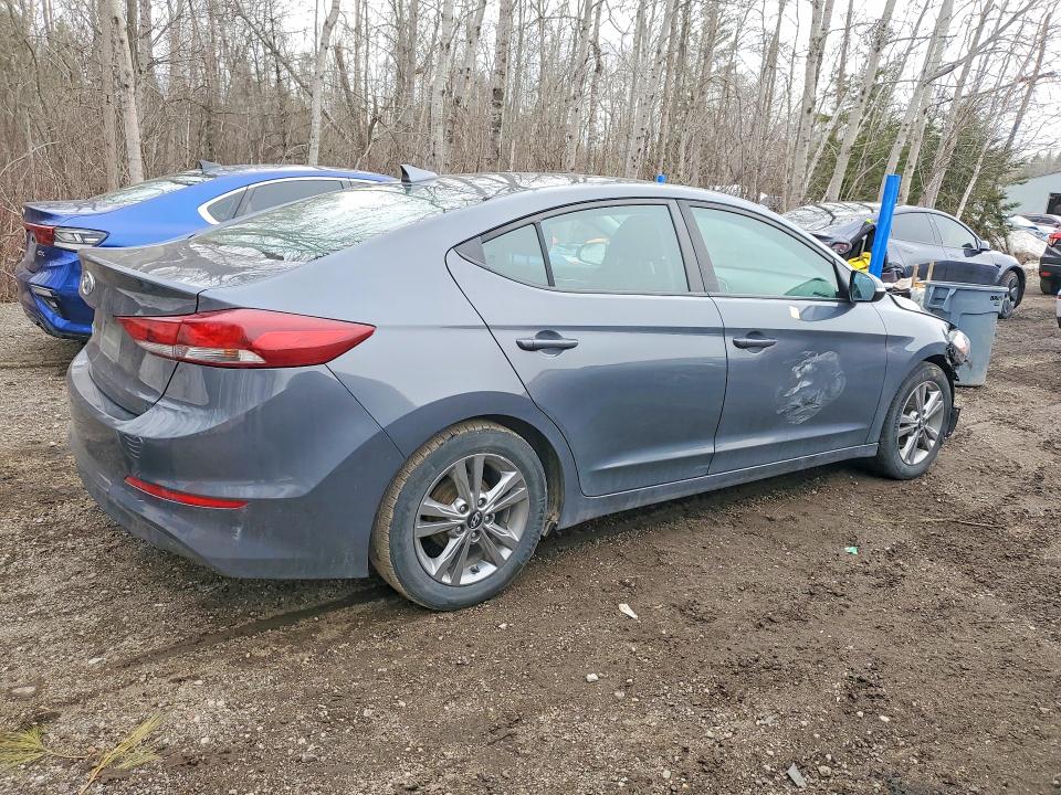 45801036 :رقم المزاد ، KMHD84LF1HU344194 vin ، 2017 Hyundai Elantra مزاد بيع