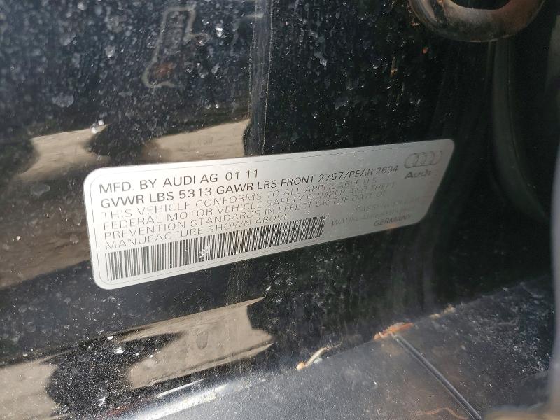 Aukcja sprzedaży 2011 Audi A6, vin: WAUBGAFB8BN053969, numer aukcji: 47324016