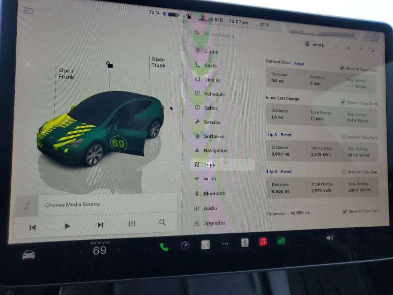 2023 Tesla Model Y მანქანა იყიდება აუქციონზე, vin: 7SAYGDEE3PF666889, აუქციონის ნომერი: 46128646