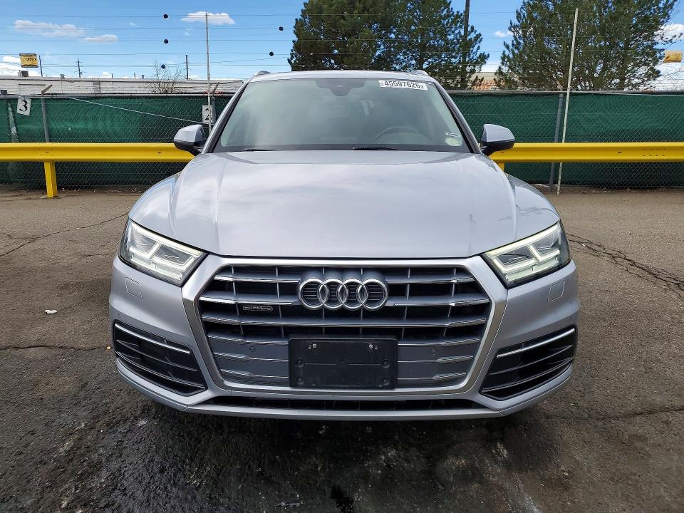 2019 Audi Q5 მანქანა იყიდება აუქციონზე, vin: WA1BNAFY6K2079740, აუქციონის ნომერი: 45597626