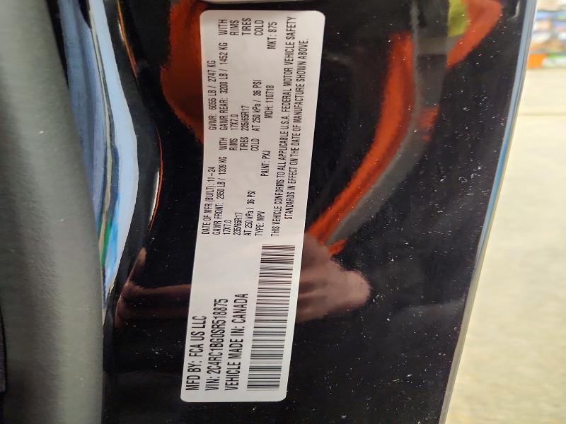 47395076 :رقم المزاد ، 2C4RC1BG0SR518875 vin ، 2025 Chrysler Pacifica مزاد بيع