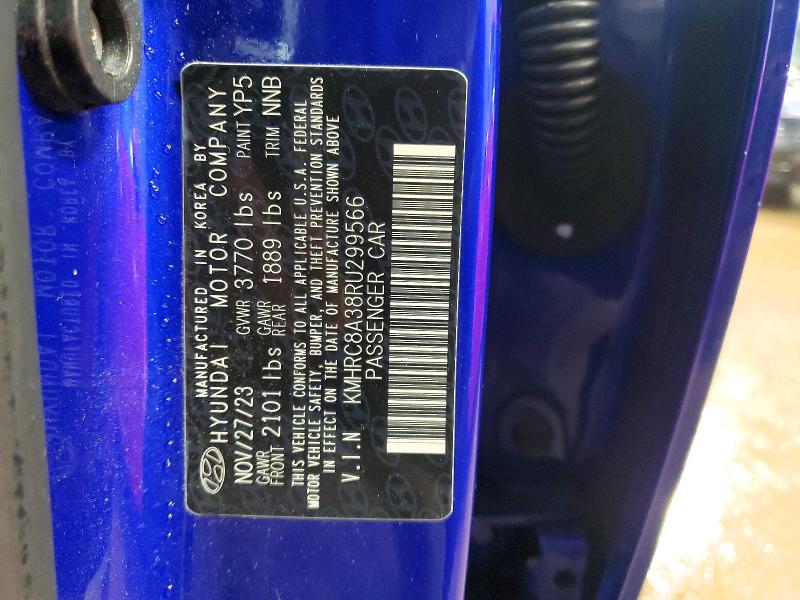 Продажа на аукционе авто 2024 Hyundai Venue, vin: KMHRC8A38RU299566, номер лота: 47049366