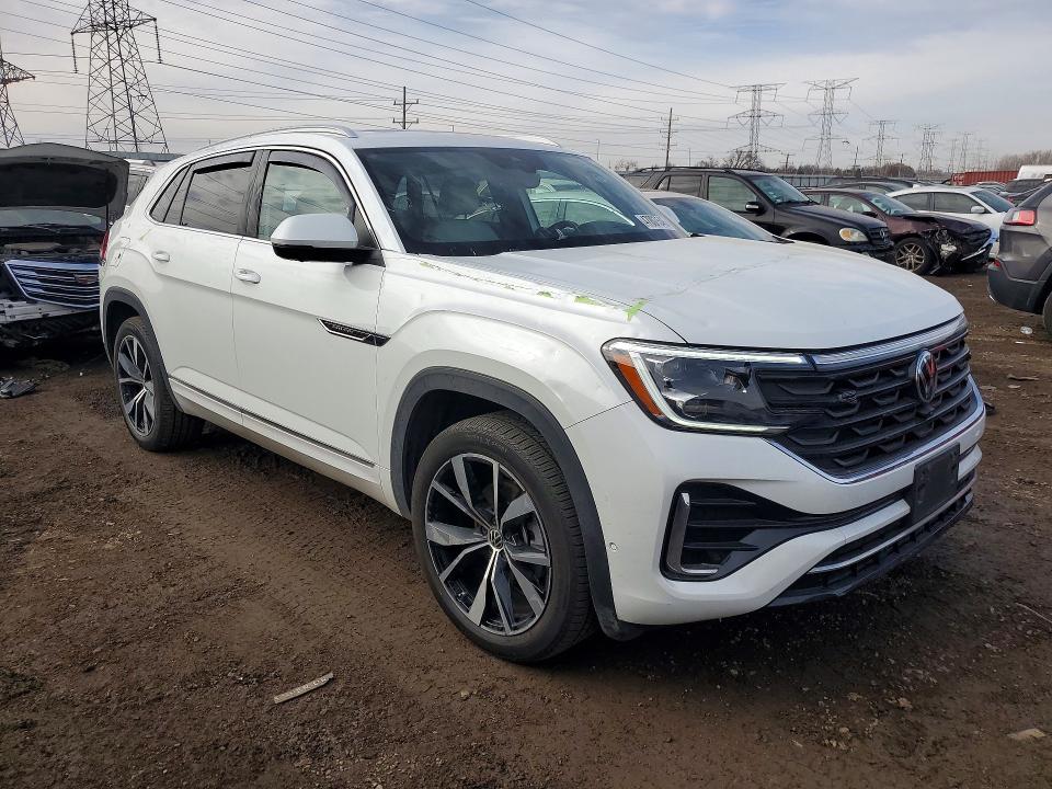 47007546 :رقم المزاد ، 1V2FE2CA9SC209071 vin ، 2025 Volkswagen Atlas Cross Sport مزاد بيع
