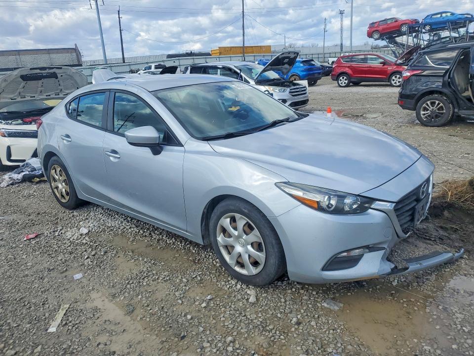 46056176 :رقم المزاد ، 3MZBN1U72HM110044 vin ، 2017 Mazda 3 مزاد بيع